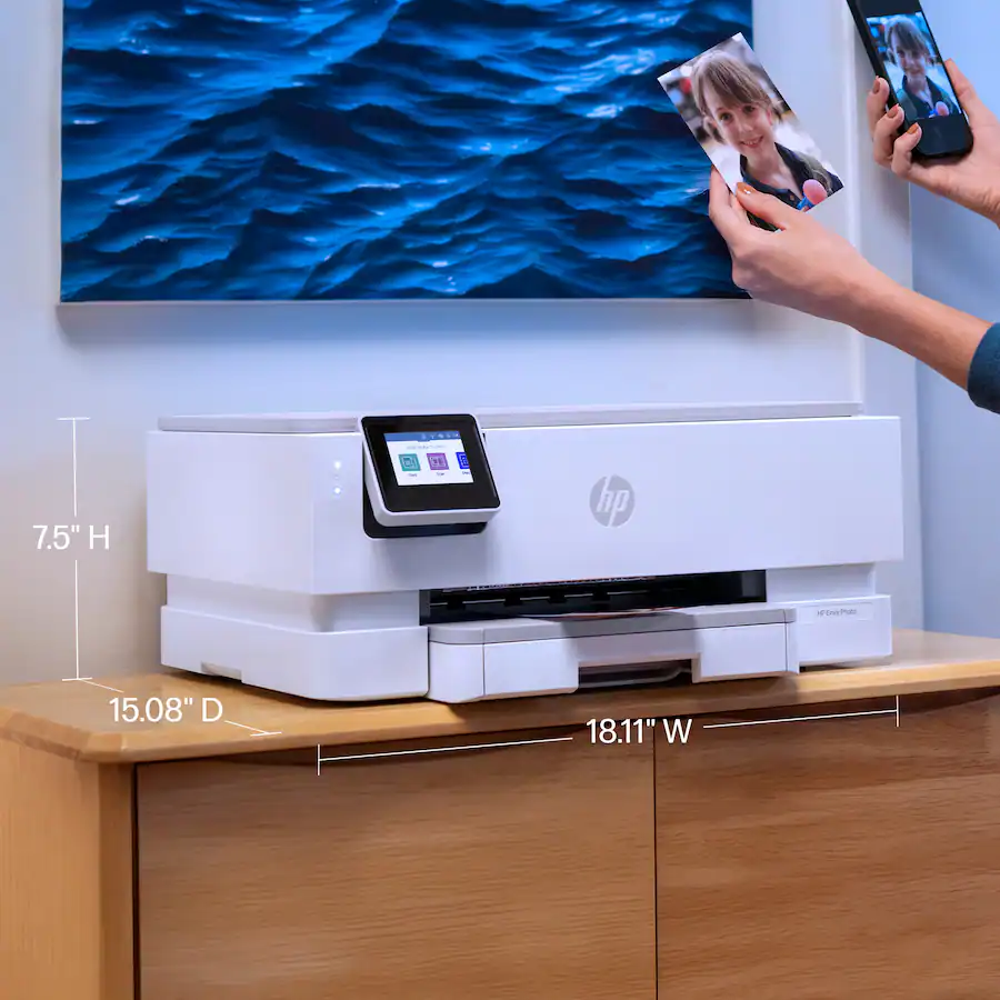 HP Envy Photo 7275 All-in-One Printer with free 3 Months of Instant Ink, AI-enabled all product image