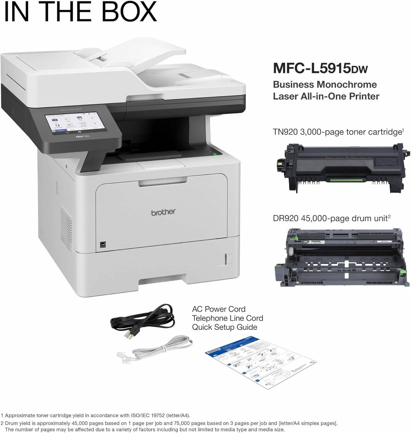Brother MFC-L8930CDW Business Color Laser All-in-One Printer all product image