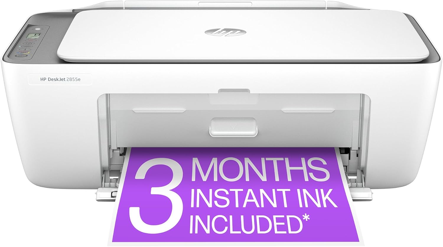 HP DeskJet 2855e Wireless All-in-One Colour Inkjet Printer, Scanner, Copier, Best for Home